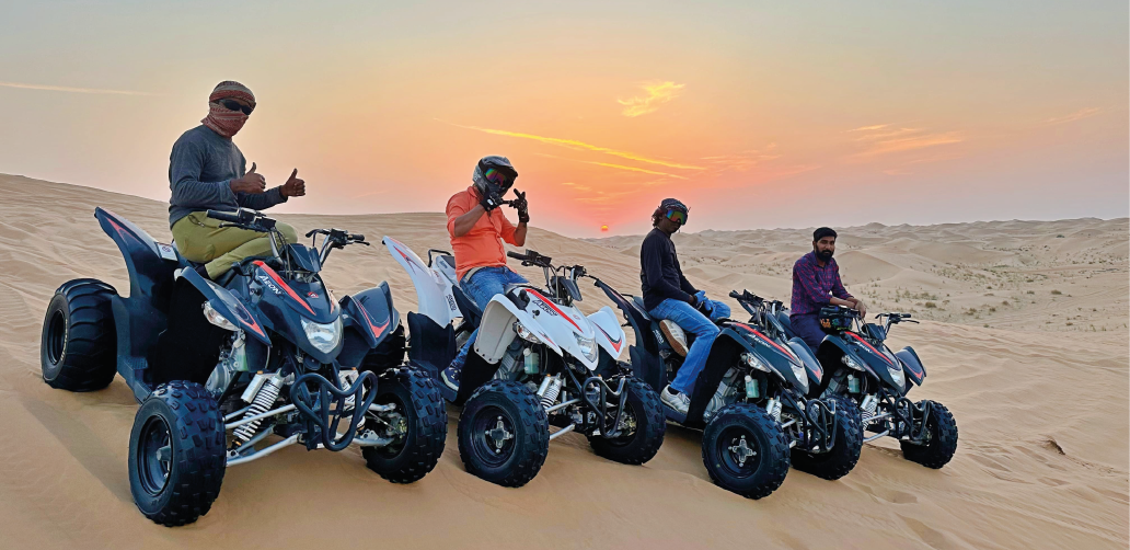Dubai Desert Safari on Private Basis with Premium Camp with Quad Bike
